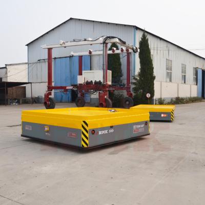 China 5 Tons Storage Warehouse Motorized Transfer Trolleys Dc Motor With Remote Control for sale