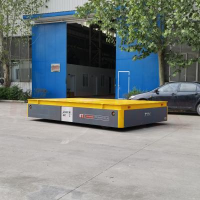 China Self Propelled Automated Production Line Trackless Transfer Vehicle 15 Ton zu verkaufen