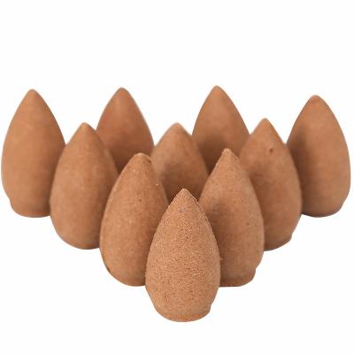 China Manufacturer does not wholesale purification Aromatherapy 2.5CM India natural sandalwood tower indoor old incense for sale