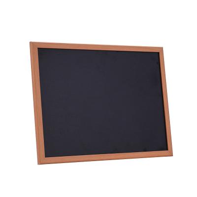 China Wall Mounted 30x40cm Wooden Picture Frame Wooden Chalk Board for sale