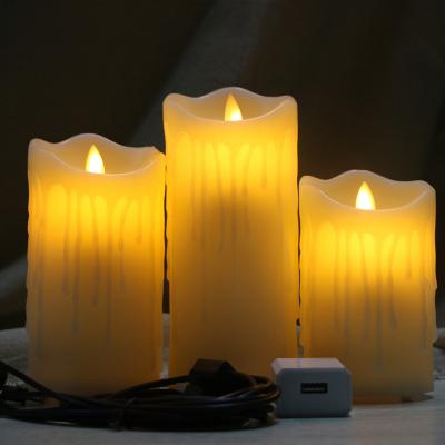 China Wedding Flameless H Candles Battery Operated 5