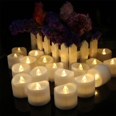 China Wedding Birthday Party Favor Christmas LED Pillar Flameless Candles With Stand For Ramadan Decoration Battery Operated LED Candle for sale