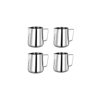 China Wholesale High Quality Viable Stainless Steel Milk Jug Frothing Pitcher For Restaurant Cafe for sale