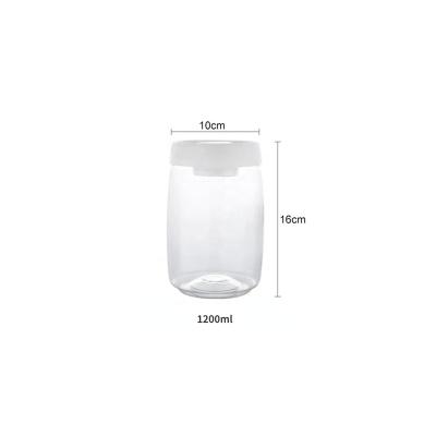 China Freshness Preservation Wholesale Coffee Storage High Quality Glass Airtight Jar For Kitchen Moisture Proof for sale