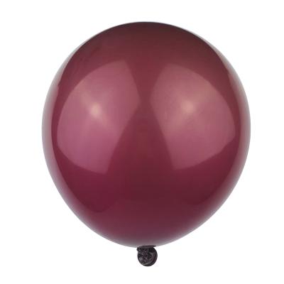 China Colorful Balloons 12inch Toy Gift Toy Wholesale 10 Pass Retro Plated Round Chrome Balloons Latex Balloon Party Decoration Supplier for sale