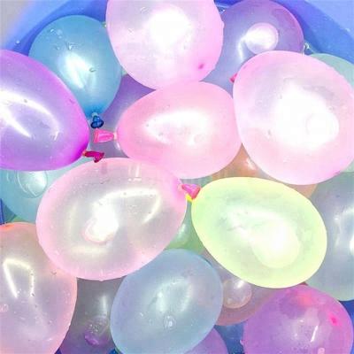 China Advertising Toy Wholesale Kids Summer Candy Color Outdoor Water Balloons Bomb Quick Fill for sale