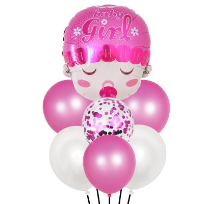 China Wholesale Gender Reveal Gender Reveal Balloon 7 Gender Boy Girl Gender Reveal Balloon Baby Shower Balloon Set Gender Reveal Party Decoration Supplies for sale