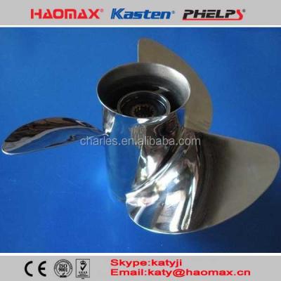 China Stainless steel aluminum outboard propeller for sale