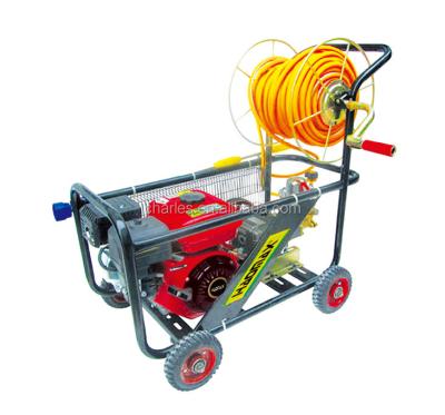 China Detergent Power Diesel Sprayer with 4 Big Wheels for sale