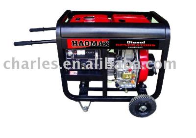 China Haomax 5kw Diesel Generator Open Type HM6000LHE for sale