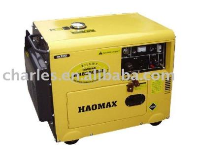 China Haomax 5kw Silent Diesel Generator HM8000DSR for sale