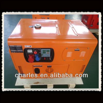 China 10kw 12kva Silent Type Air Cooled Three Phase Electric Diesel Generator HM12000DS3 for sale