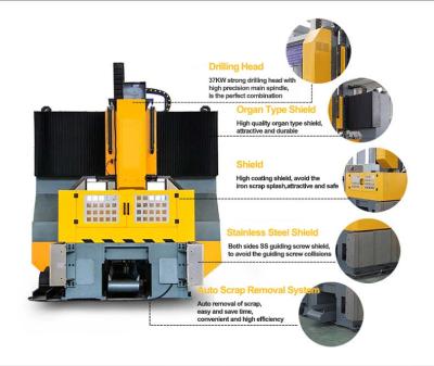 China Automatic Pipe Plates CNC Drilling Machine For Deep Flanges Wells Drilling Machine for sale