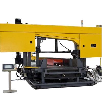 China Building Material Shops Horizontal Cnc Metal Beam Cutting Strip Saw Line for sale