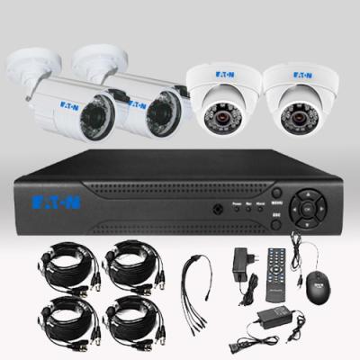 China Security 4CH AHD DVR 1200TVL 720P 1.0MP HD Security Camera Surveillance System for sale