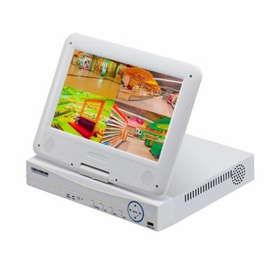 China 1080P 4CH 3 IN 1 AHD DVR WITH 10.1 INCH LCD SCREEN for sale