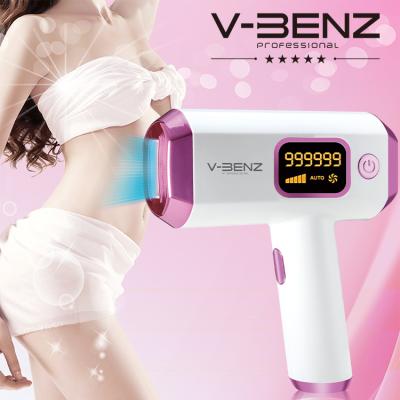 China Newest Household RV V-BENZ High Quality Laser Hair Removal Painless Epilator Hair Removal Instrument for sale