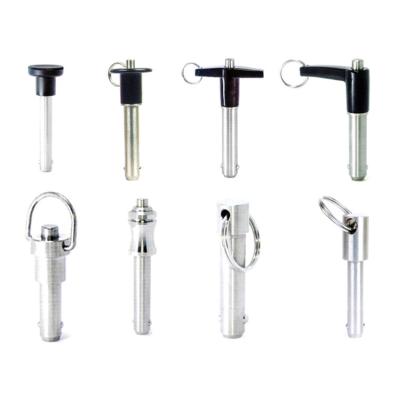 China ZINC Lock Pins Locking Pin Type Smart Steel Back Tube Safety Quick Release Bolt Electric Pull for sale