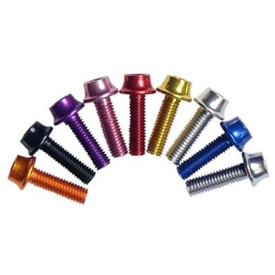 China Aluminum Titanium Pan Aluminum Screw Fasteners For Drinks for sale