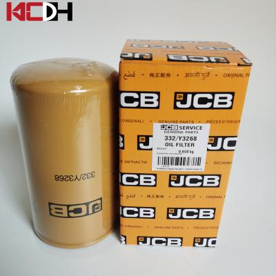 China Largura bruta padrão do tamanho 9.398cm do OEM de Oil Filter 332Y3268 da máquina escavadora do Jcb à venda