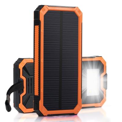 China Wholesale Outdoor Fast Charging Mobile Phone/PSP/Table/GPS/MP3/4/Camera/Laptop Large Capacity Charger Power Portable Solar Mobile Bank for sale