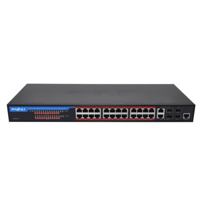 China LACP 1200W IEEE802.3bt 90W ultra poe switch 24 ports gigabit layer2 full managed PoE switch for sale