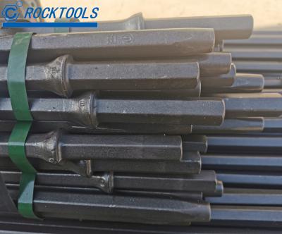 China GSS Factory Price Retail Drill Rod 7 11 12 Degree Tapered Drill Rod For Mining Tunneling for sale