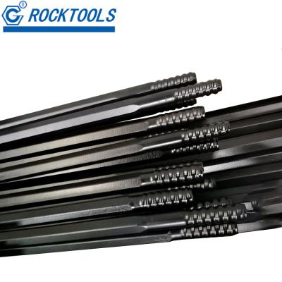 China Construction worksÂ   T38 Thread Rock Drilling Machine Tools Blast Hole Drill Rods for sale