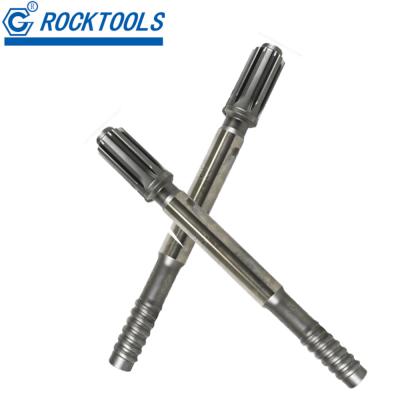 China Wear Resistant High Carbon Steel Material Shank Adapters Mining Top Hammer Adapter for sale