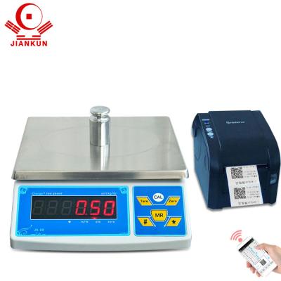 China Check Weighing Digital Postal Scale With Printer Weighing Scale For Sale for sale