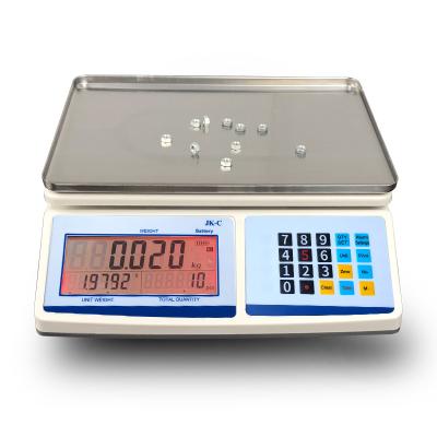 China Scale Precision Electronic Scale Commercial Industrial Platform Scale Counting 30kg JK-C for sale