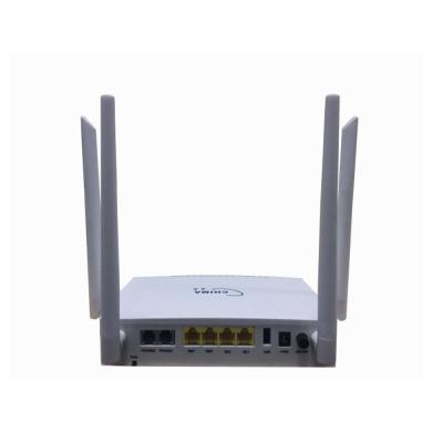 China Suit GPON and EPON Ftth Fiber Dual Mode ONU 4GE+2FXS+WIFI 2.5G&5G GPON/EPON Network ONU for sale