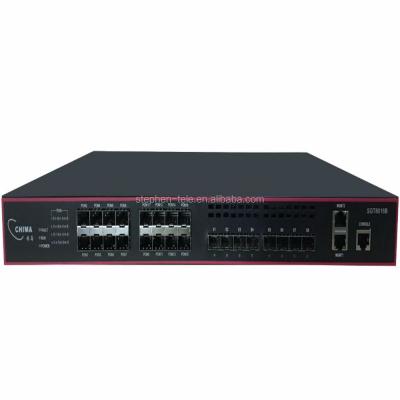 China 16port gpon olt compatible with Huawei, zte, fiberhome brand 140Gbps for sale