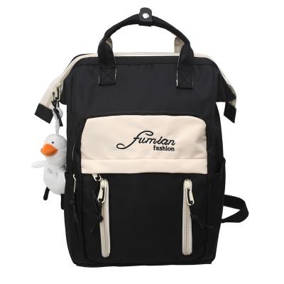 China Anti-theft Girls Fashion Backpack School Bags For Girls University Waterproof Nylon Backpack Daypack Bookbag Casual Schoolbag for sale