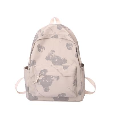 China Fashion anti-theft wholesale hot sale cheap canvas toddler noise teenager young children backpack school bags for sale