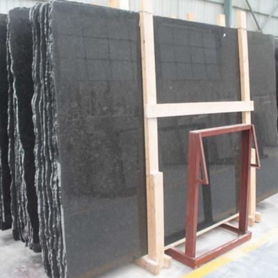 China Modern Factory Direct Angola Black Granite With Best Sparkles Price for sale