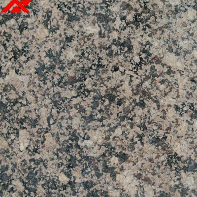 China Modern Precast Honed Natural Gold Mary Yellow Granite Stone Half Slabs Price From India for sale