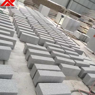 China Modern factory direct natural cheap white curved granite G603 kerbstones for sale