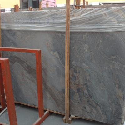 China Modern Upscale Types Italian Pallisandro Blue Marble Large Nuvolato Slab For Sale for sale