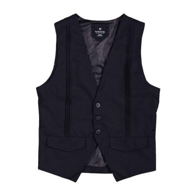 China Fashion Anti-Shrink Design Factory Polyester Vest Formal Casual Men for sale