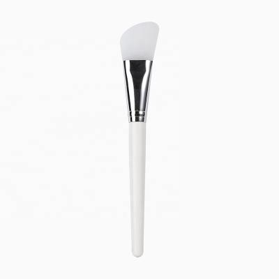 China Fast Shipping Flat Brush Soft Smooth Flat Silicone Face Mask Face Mask Applicator for sale