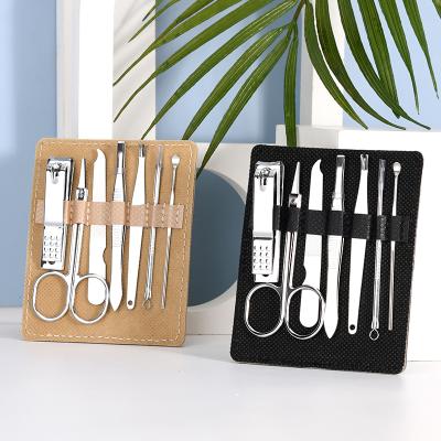 China Durable High Quality 7 Pcs Pedicure Manicure Tool Set Nail Clipper Kit OEM Customized for sale