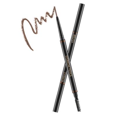 China Waterproof No Logo Wholesale Waterproof Slim Brow Tint Eyebrow Pencil In Five Colors for sale