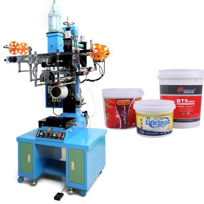 China Paint Bucket Printing Economic Large Size Automatic Bucket 4 L Fast Printing Multicolor 18 L Heat Transfer Printer Machine for sale