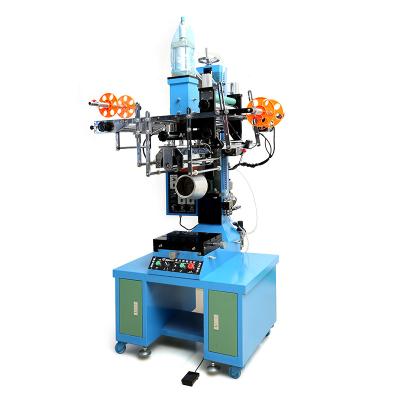 China Hotels Paint High Quality Large Size Bucket Heat Press Pneumatic Transfer Machine For Plastic Factory for sale