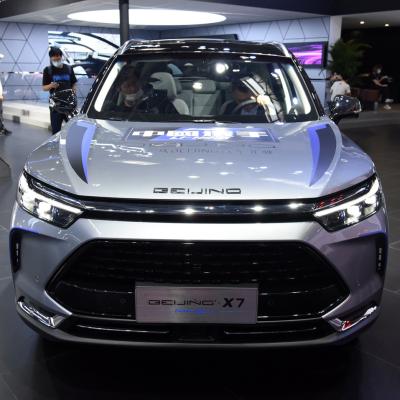 China 124KW Total Motor Power Baic Beijing X7 PHEV Plug in Hybrid SUV Car with Left Drive for sale