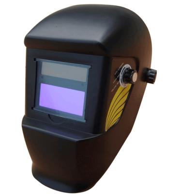 China ANSI Z87.1 DIN EN 397 Custom Solar Power Auto Darkening Welding Helmet With Manual Scale Number Setting For Sale 110*90*10mm for sale