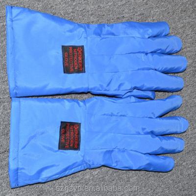 China Ultra Low Temperature Safety Durable Liquid Nitrogen Gloves for sale