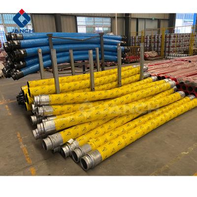 China Zoomlion Sany Putzmeister Concrete Pump Pipes 125mm 3meter With Double Flange Ends And Couplings for sale