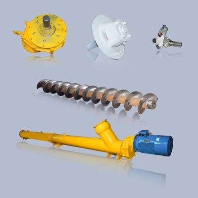 China Auger Custom Cement Screw Conveyors for Concrete Batching Plant Cement Discharge for sale